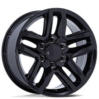 20" OE Creations Wheels PR220 Gloss Black Rims