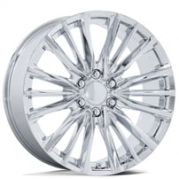 24" OE Creations Wheels PR223 Chrome Plated Rims