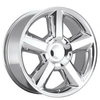 20" Chevy Tahoe Wheels FR 31 Polished OEM Replica Rims 