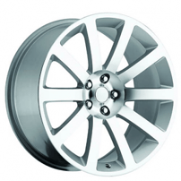 22" Chrysler 300C Wheels FR 65 Silver Machined OEM Replica Rims
