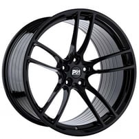 20" P51 Wheels 101RF Gloss Black Flow Form Rims