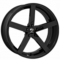 20" Ravetti Wheels M1 Full Gloss Black Rims