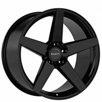 18" Ravetti Wheels M13 Full Gloss Black Rims