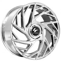 24" Renzo Wheels Mugello-XL Chrome Rims