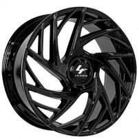 24" Renzo Wheels Mugello-XL Gloss Black Rims 