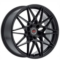 17" Revolution Racing Wheels R11 Satin Black Rims