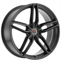 20" Revolution Racing Wheels R14 Satin Black Rims