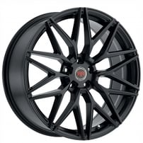 20" Revolution Racing Wheels R18 Satin Black Rims
