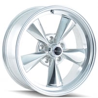 17" Staggered Ridler Wheels 675 Polished Rims 