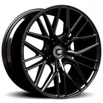 20" Road Force Wheels RF13 Gloss Black Rims