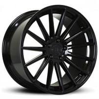 20" Road Force Wheels RF15 Gloss Black Rims 