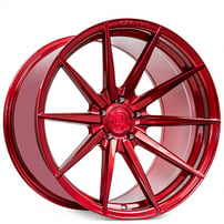 20" Rohana Wheels RFX1 Gloss Red Flow Formed Rims