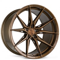 20" Rohana Wheels RFX13 Brushed Bronze Flow Formed Rims