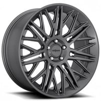 22" Rotiform Wheels R163 JDR Matte Anthracite Rims