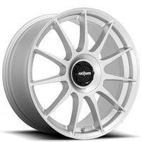 20" Rotiform Wheels R170 DTM Silver Rims 