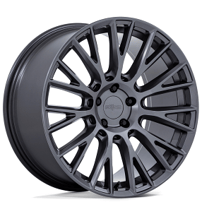 19" Staggered Rotiform Wheels RC201 LSE Matte Anthracite Rims