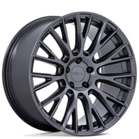 20" Staggered Rotiform Wheels RC201 LSE Matte Anthracite Rims