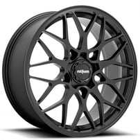 19" Rotiform Wheels R190 SGN Matte Black Rims