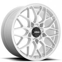 19" Staggered Rotiform Wheels R189 SGN Satin Silver Rims