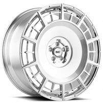 24" Savini Forged Wheels SV.1 X4 Brushed with High Polished Accent Monoblock Forged Rims