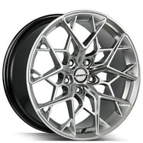 20" Shift Wheels Piston Platinum Silver Rims