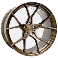 20" Stance Wheels SF07 Brushed Dual Bronze Flow Formed Rims