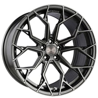 19" Stance Wheels SF10 Brushed Dual Gunmetal Flow Formed Rims 