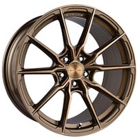 19" Stance Wheels SF11 Brushed Dual Bronze Flow Formed Rims