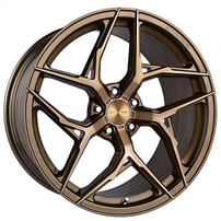 20" Stance Wheels SF13 Brushed Dual Bronze Flow Formed Rims
