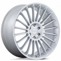24" Status Wheels Venti Gloss Silver Rims