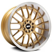 18" STR Wheels 514 Gold JDM Style Rims