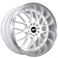 18" STR Wheels 514 White JDM Style Rims