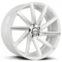 20" Strada Wheels Sega White Machined Rims