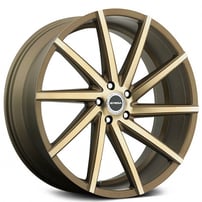24" Strada Wheels Sega Bronze Rims 