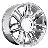 24" Cadillac Escalade Platinum Wheels FR 39 Chrome OEM Replica Rims