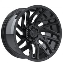 20" TIS Wheels 554B Gloss Black Off-Road Rims