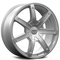 20" Touren Wheels TR65 3265 Silver Rims 