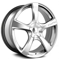 17" Touren Wheels TR9 3190 Hyper Silver Rims 