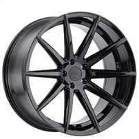 22" TSW Wheels Clypse Gloss Black Rims 