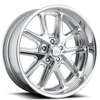 26" U.S. Mags Forged Wheels M-One US362 Polished Vintage Forged 2-Piece Rims