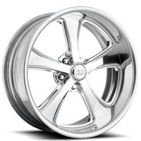 20" U.S. Mags Forged Wheels Rascal US391 Polished Vintage Forged 2-Piece Rims