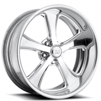 28" U.S. Mags Forged Wheels Rascal US391 Polished Vintage Forged 2-Piece Rims