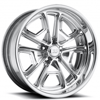 24" U.S. Mags Forged Wheels Spade US611 Polished Vintage Forged 2-Piece Rims