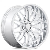 20" U.S. Mags Wheels Santa Cruz U140 Chrome Rims