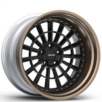 21" Staggered Variant Forged Wheels Corsa NBG-3P Custom Finish Rims