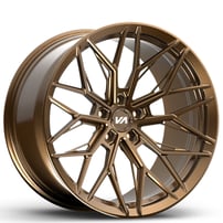 20" Staggered Variant Forged Wheels Maxim Gloss Bronze Monoblock Forged Rims