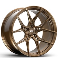 20/21" Staggered Variant Forged Wheels NYSA Gloss Bronze Monoblock Forged Rims