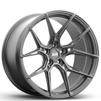19" Staggered Variant Forged Wheels NYSA Satin Gunmetal Monoblock Forged Rims