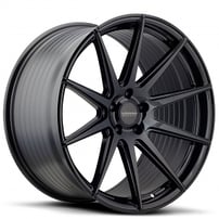 19" Staggered Varro Wheels VD10X Gloss Black Spin Forged Rims