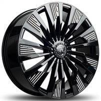 20" VCT Wheels Alpha Black Machined Rims